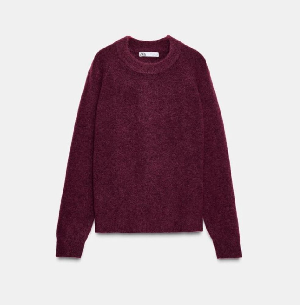 ZARA Basic Knit Sweater size Small.